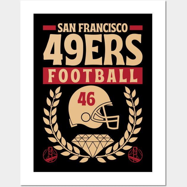 San Francisco 49ERS 1946 Edition 2 Wall Art by Astronaut.co